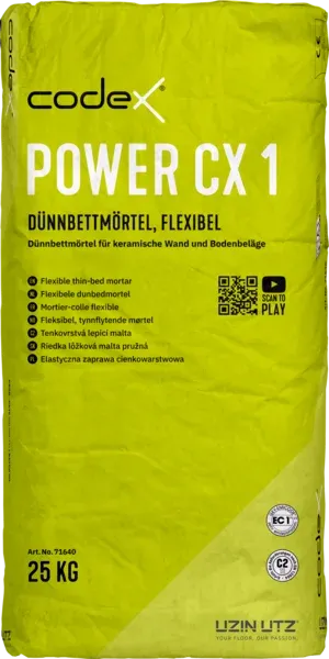 Codex Power CX 1 Dünnbettmörtel - 25 KG